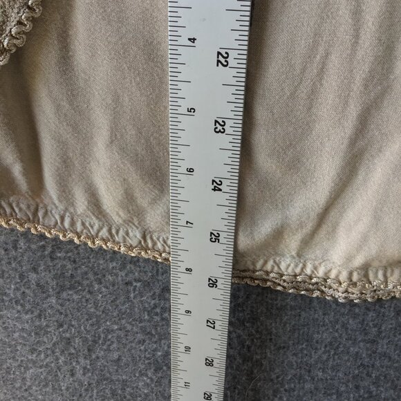 Earthbound Trading Shirred Back Embroidered Bohemian Halter Tunic Top Sz XL - Picture 5 of 12